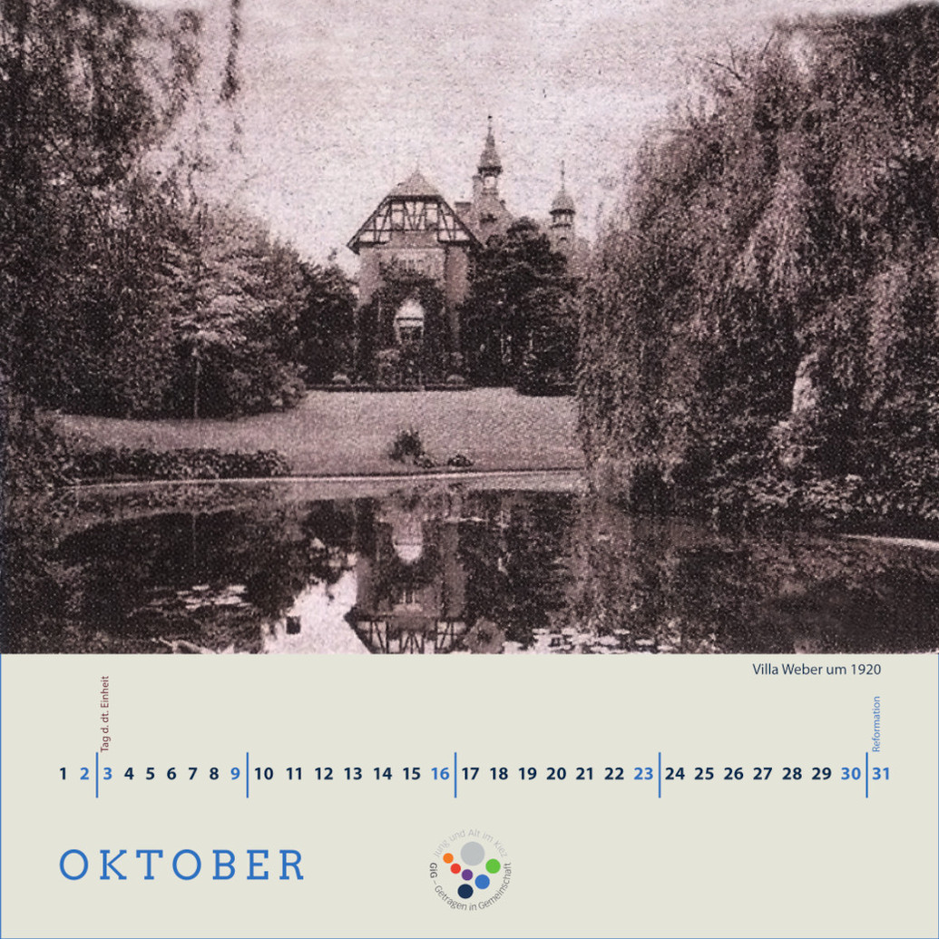 Kalenderblatt Oktober 2022 Vorderseite